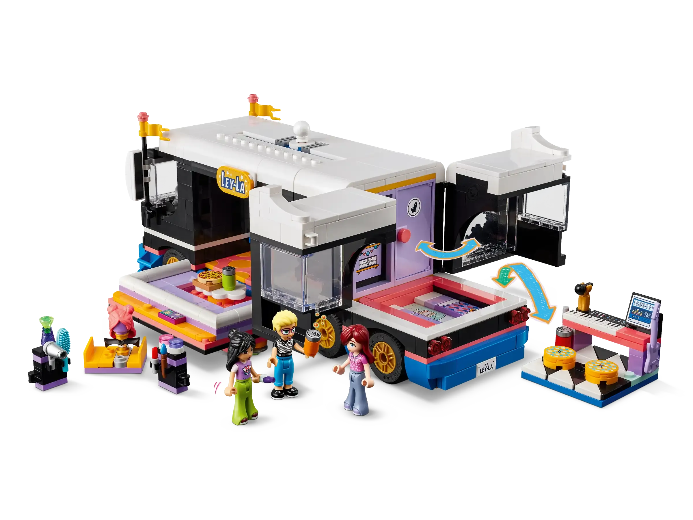LEGO FRIENDS 42619 Pop Star Music Tour Bus