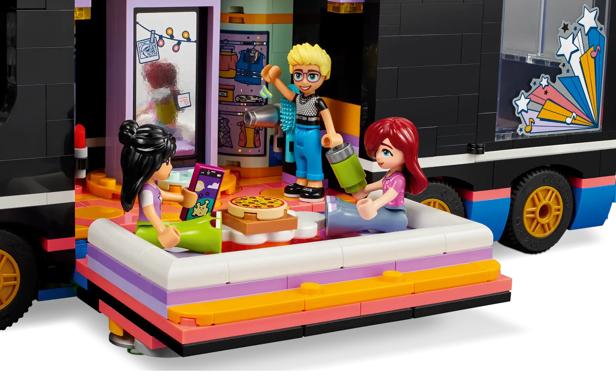 LEGO FRIENDS 42619 Pop Star Music Tour Bus