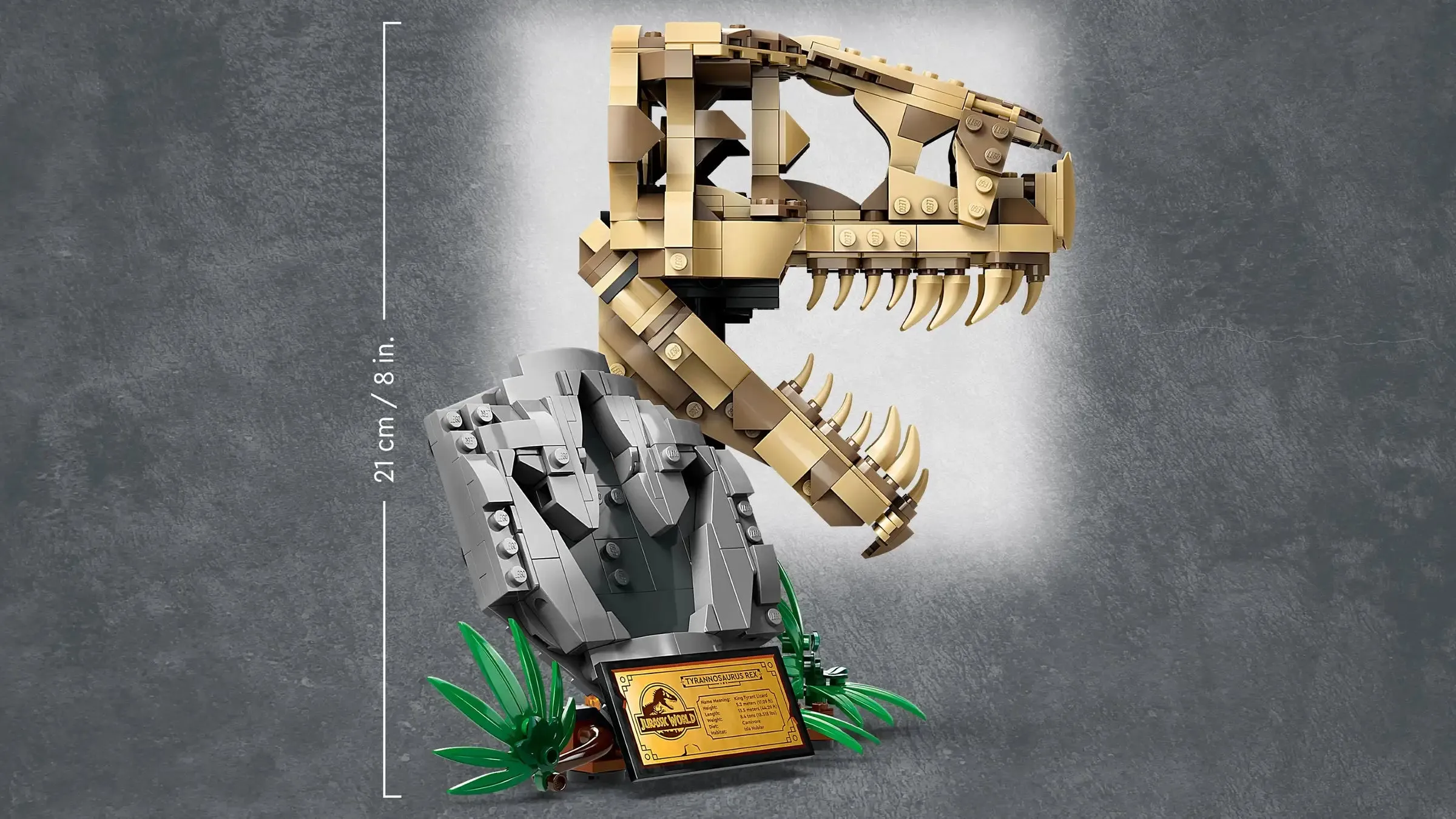 LEGO JURASSIC WORLD 76964 Dinosaur Fossils T Rex Skull