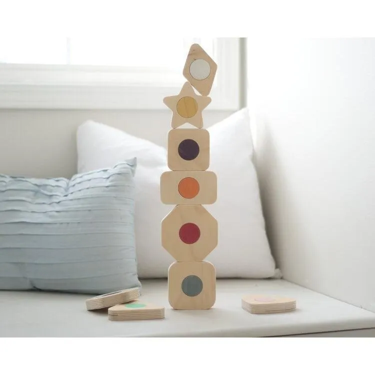 Lily & River Little Stackables, Wooden Stacking Blocks LAST FEW