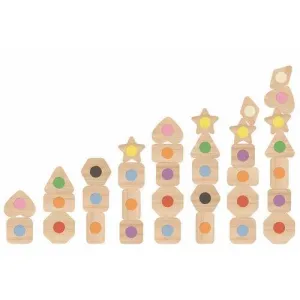 Lily & River Little Stackables, Wooden Stacking Blocks LAST FEW