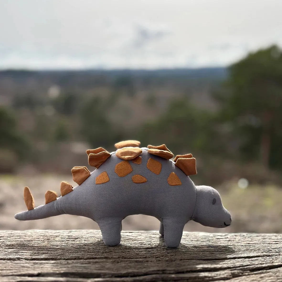 Linen Dinosaur Steggy Stegosaurus