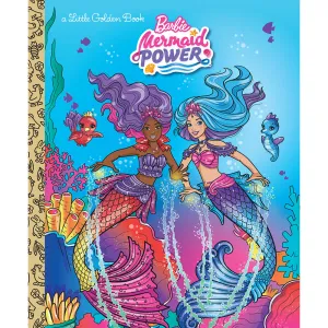 Little Golden Book Barbie Mermaid Power Little Golden Book (Barbie) (Hardcover)