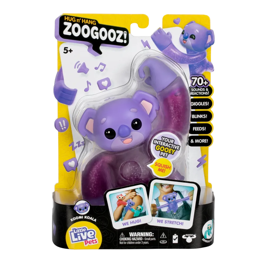 Little Live Pets Hug N Hang Zoogooz Single Pack Koomi Koala
