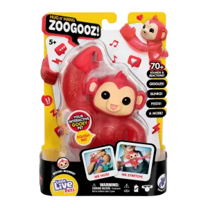 Little Live Pets Hug N Hang Zoogooz Single Pack Mooki Monkey