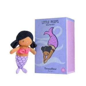 Little Peeps Molly Mermaid Doll in Matchbox
