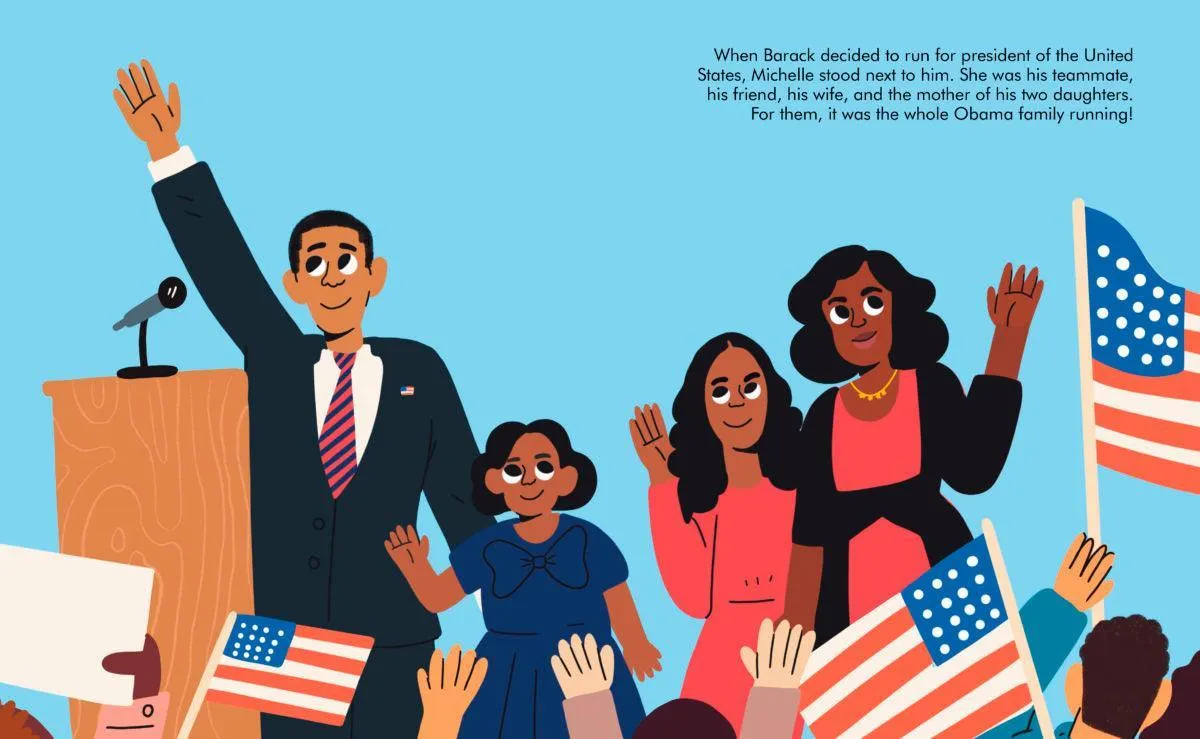 Little People Big Dreams Michelle Obama