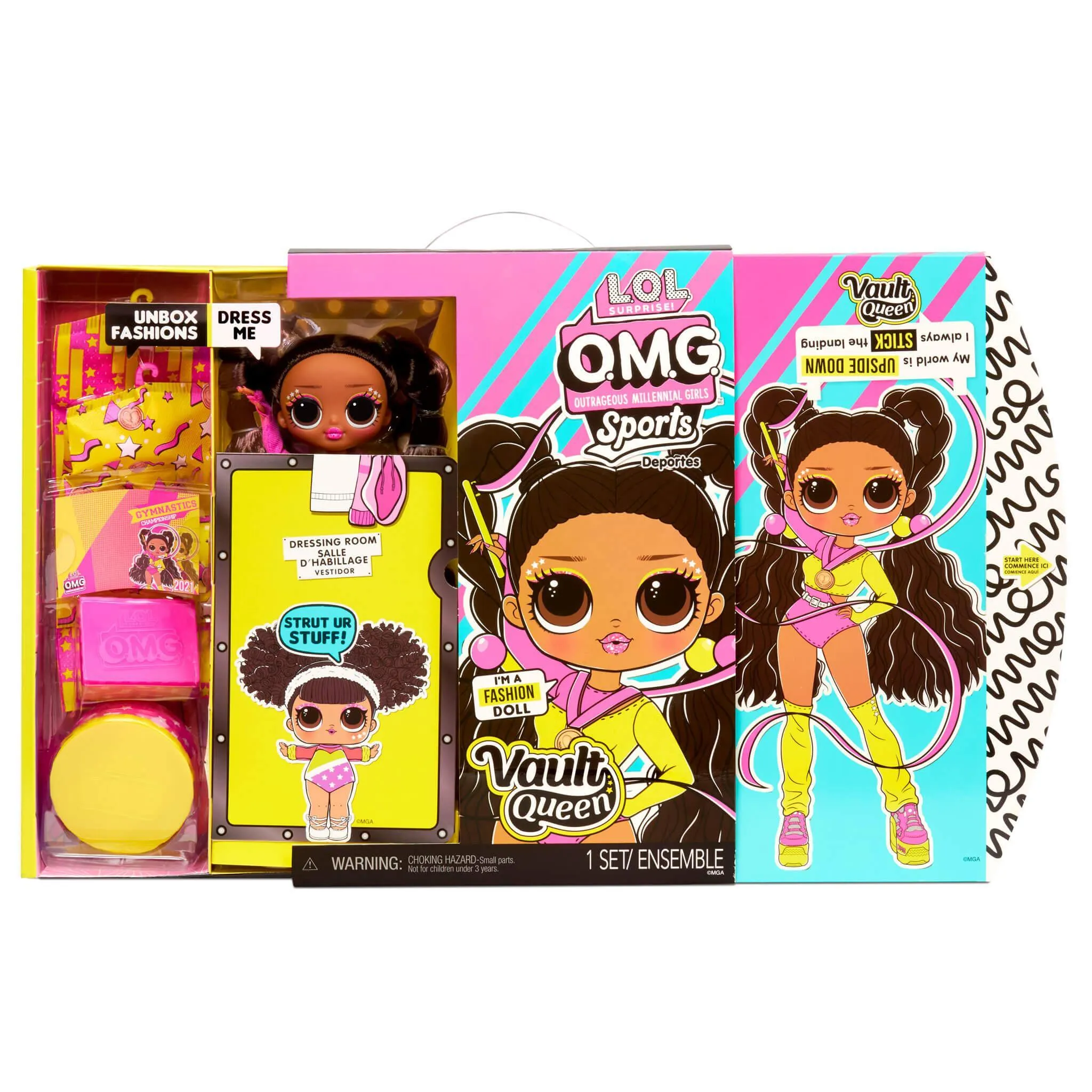 L.O.L Surprise! OMG Sports Vault Queen Fashion Doll