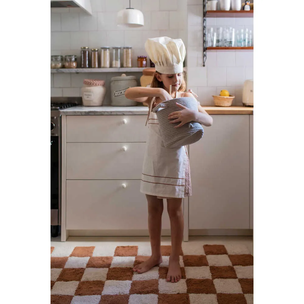 Lorena Canals Kitchen Play Basket Little Chef - 20x20x26cm (Pre-Order; Est. Delivery in 4-8 Weeks)