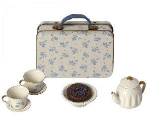 Maileg Afternoon Treat Tea Set Blue