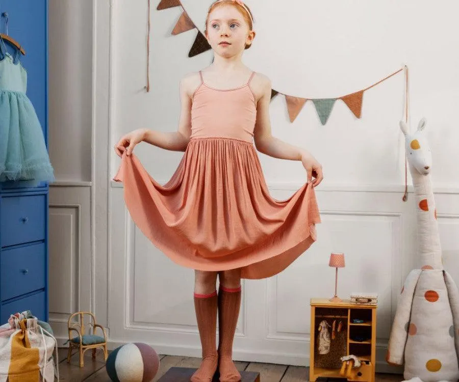Maileg Ballerina Dress Melon 4-6 & 6-8 years
