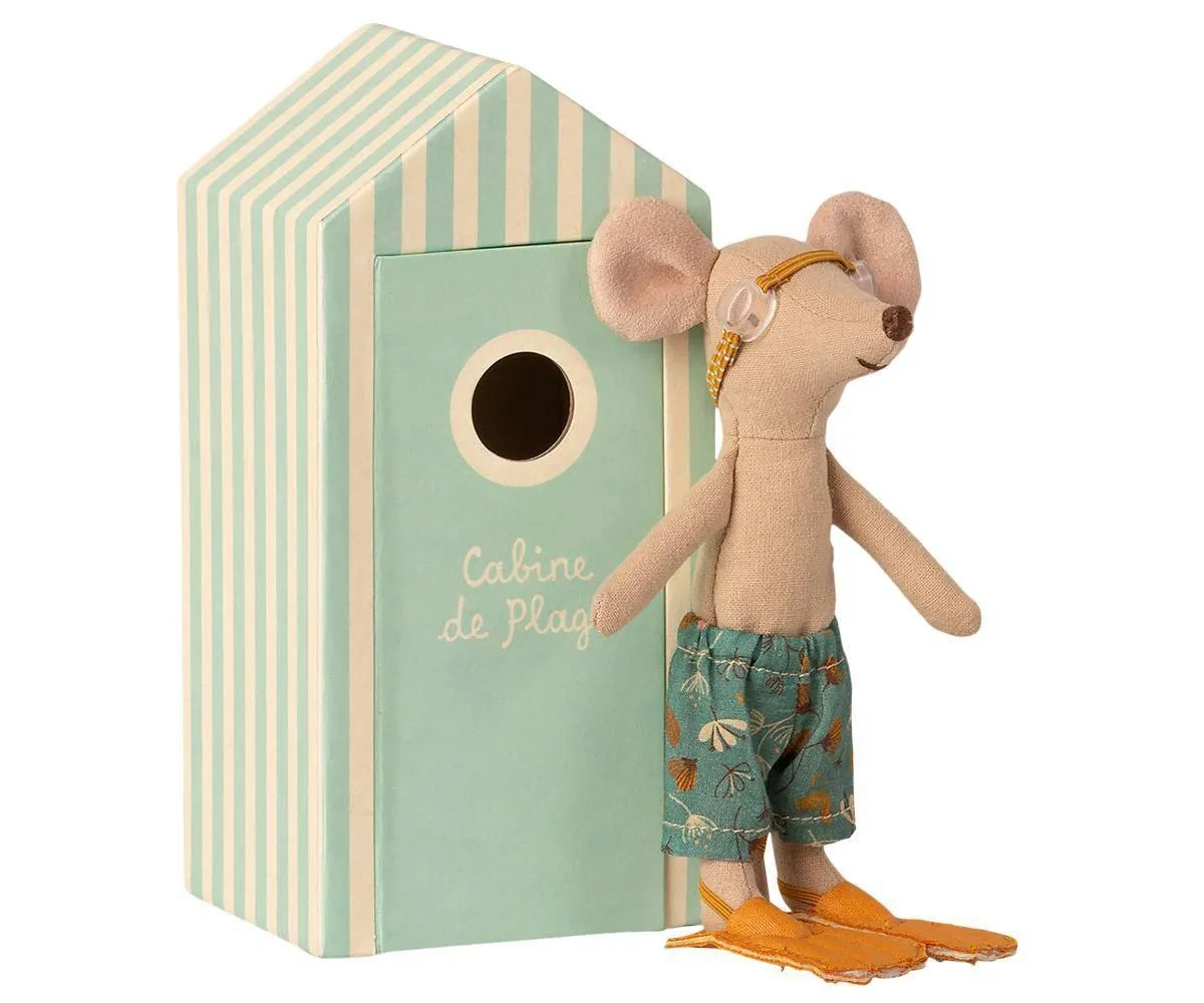 Maileg Beach Mice Big Brother Cabin De Plage: SOLD OUT