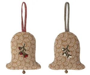 Maileg Bell Ornament Large 2 Asstd FW24 IN STOCK