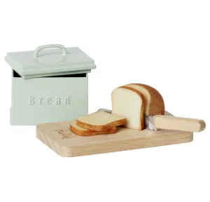 Maileg Bread Box With Cutting  Knife: BACK IN STOCK