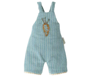 Maileg Carrot Overalls Dungarees for Size 2 Bunny Rabbits: SOLD OUT