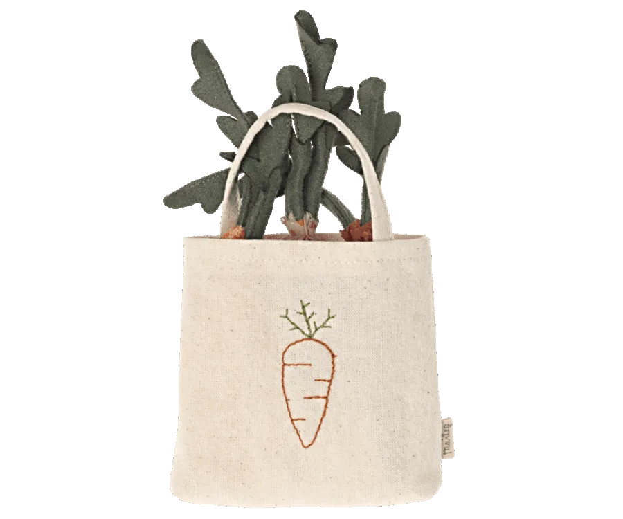 Maileg Carrots In Shopping Bag: SOLD OUT