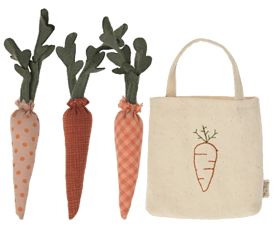 Maileg Carrots In Shopping Bag: SOLD OUT
