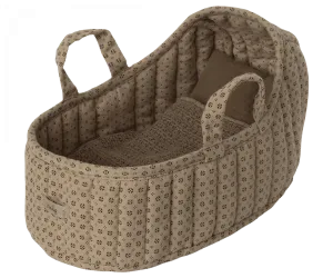 Maileg Carry cot Large: Plush Bunny & Safari Friend LAST ONE