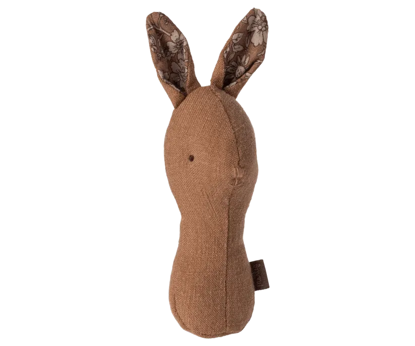 Maileg Chocolate Bunny Rattle: SOLD OUT