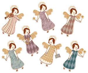 Maileg Christmas Angel Gift Tags