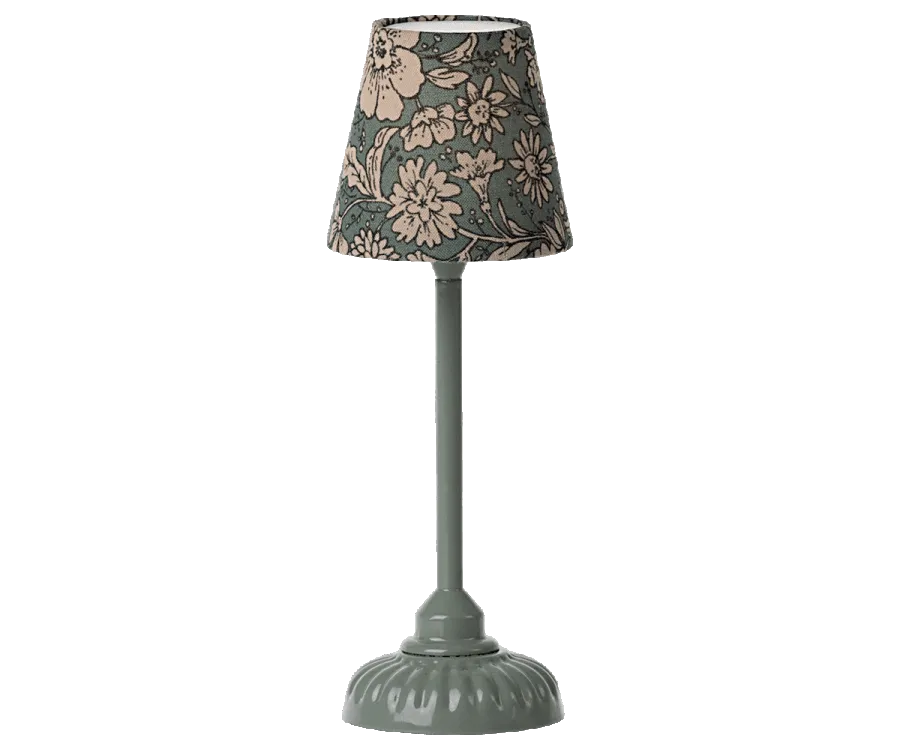Maileg Dark Mint Lamp Mouse Sized: LAST ONE