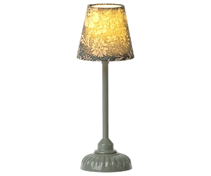 Maileg Dark Mint Lamp Mouse Sized: LAST ONE
