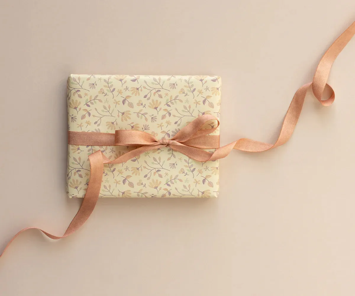 Maileg Dusty Peach Ribbon, W: 13 mm x L: 10 m : SS25 NEW ARRIVAL