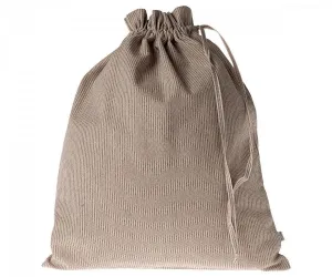 Maileg Fabric Bag Stripes Blue/Sand 2024