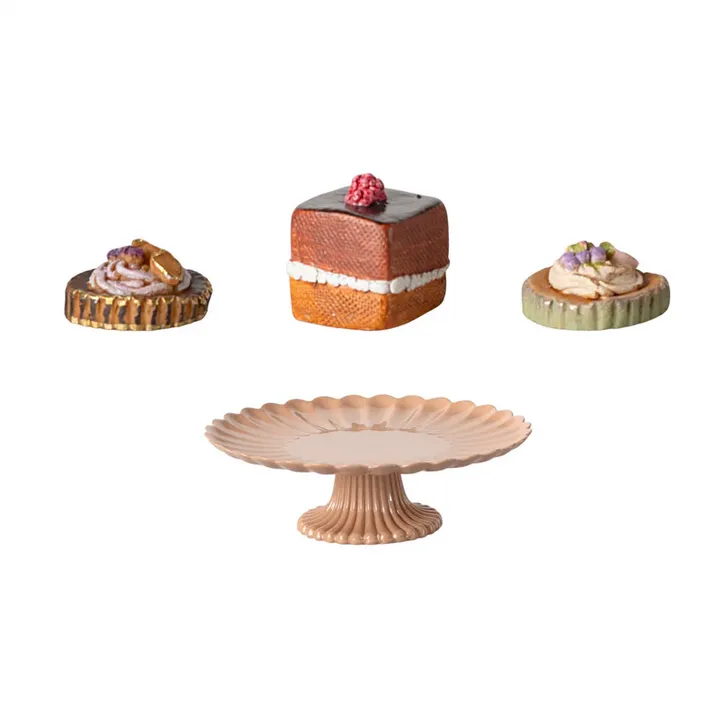 Maileg Furniture MINIATURE - Cakes And Cake Stand