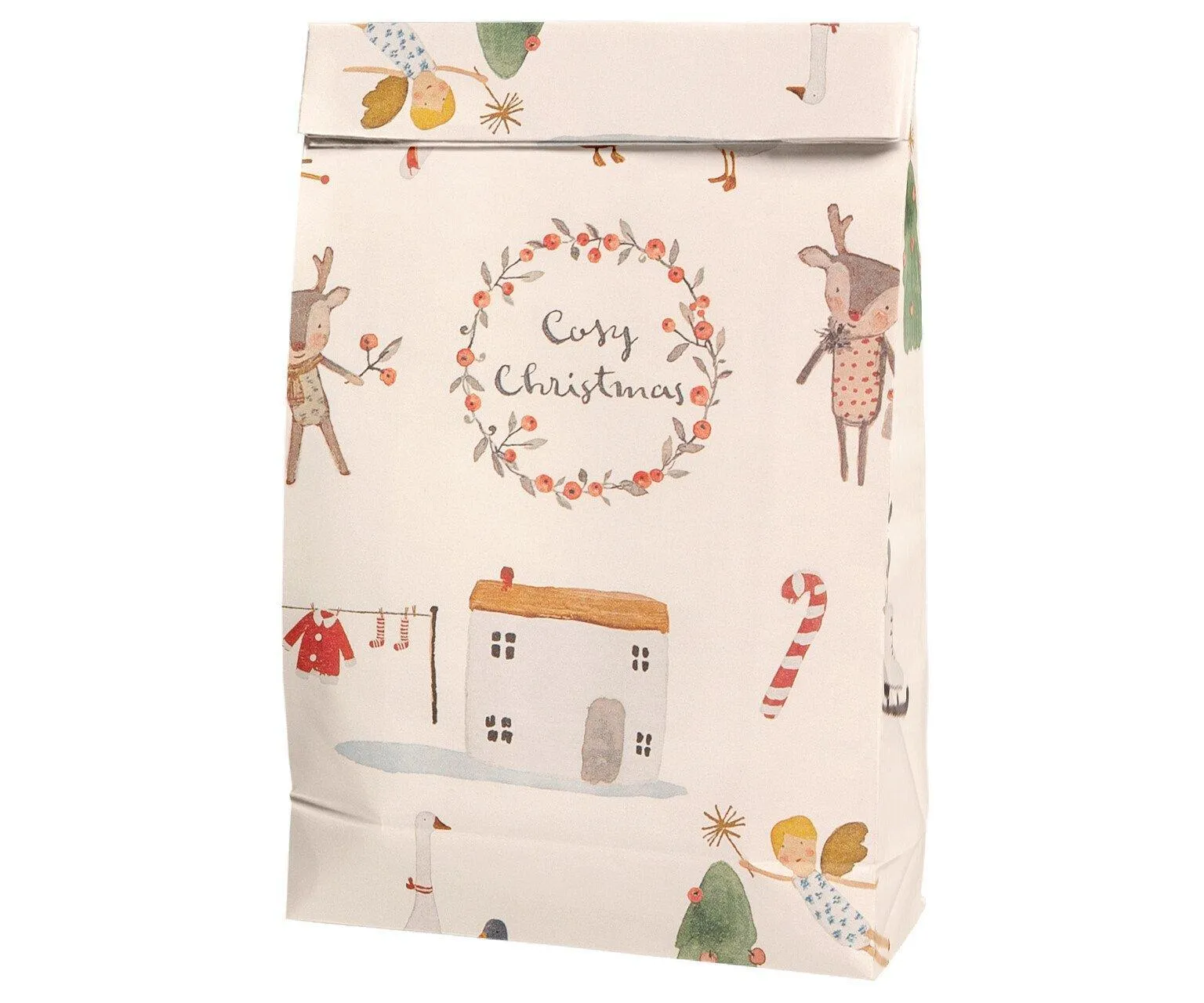Maileg Gift Bags Cosy Christmas Off White NEW ARRIVAL