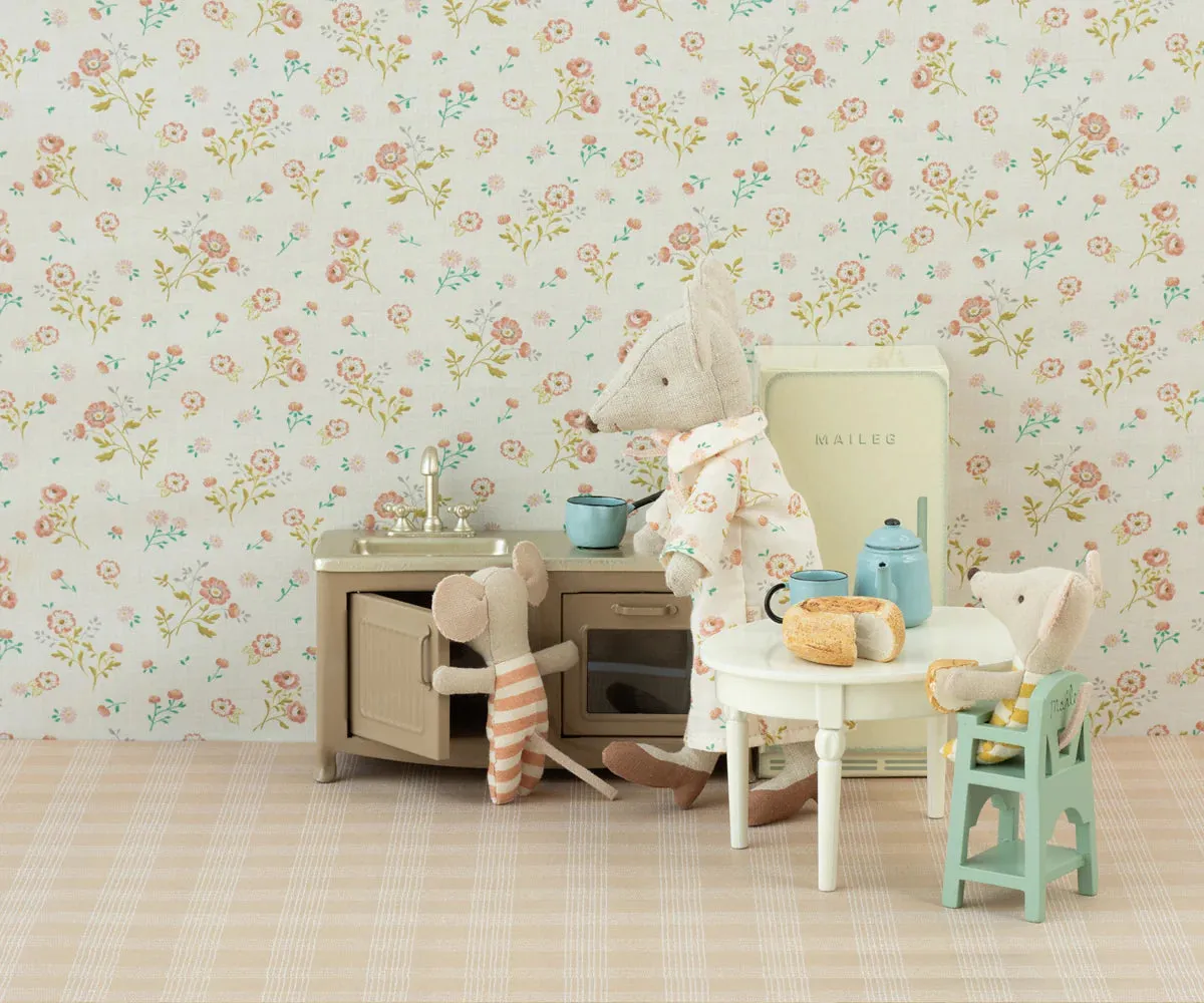 Maileg High Chair for Mice, Mint:  BACK IN STOCK
