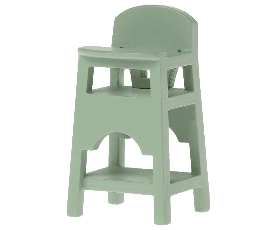 Maileg High Chair for Mice, Mint:  BACK IN STOCK