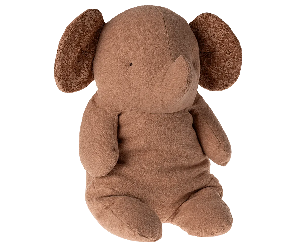 Maileg Large Elephant Rose Pink Safari Friend: LAST ONE