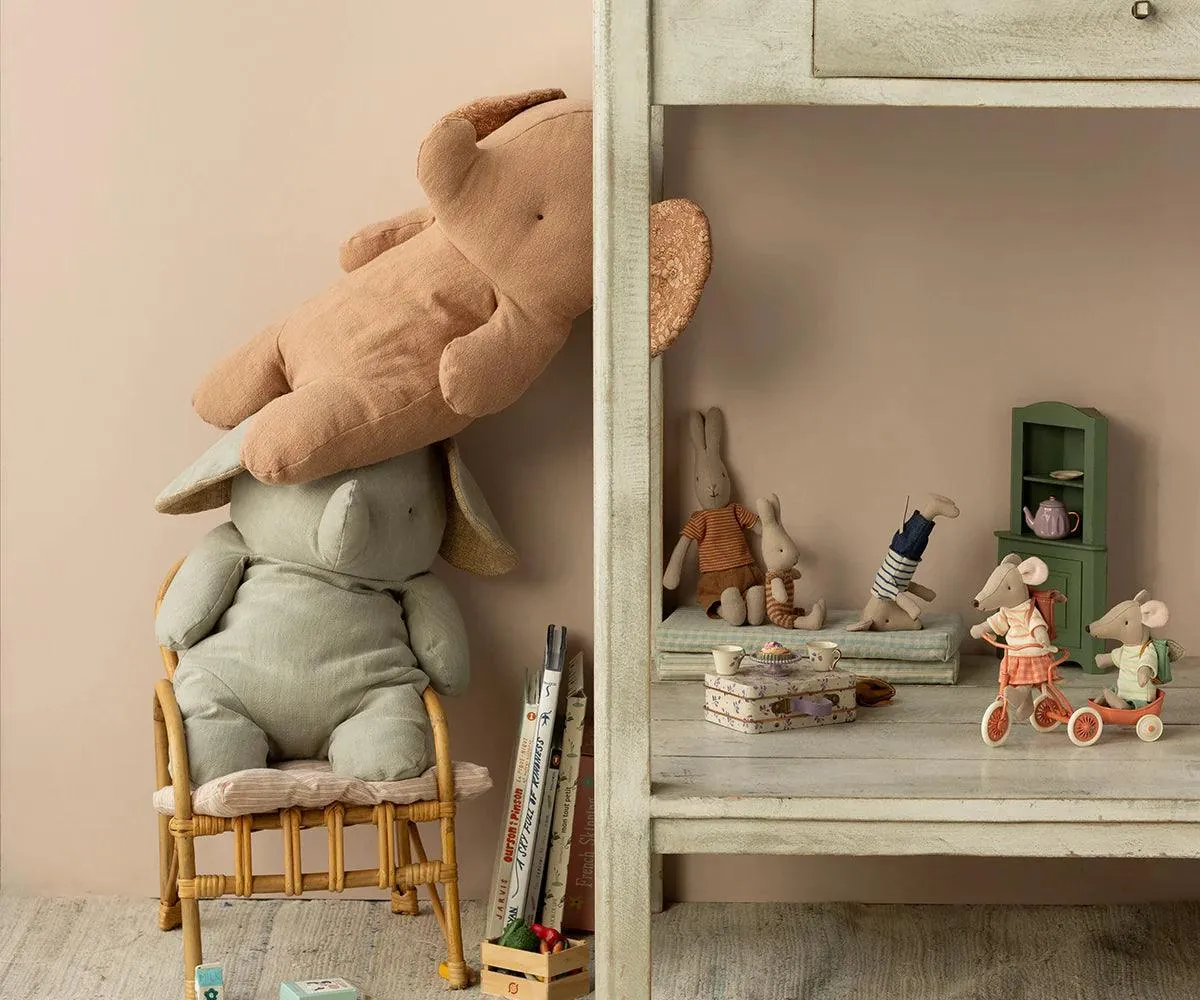Maileg Large Elephant Rose Pink Safari Friend: LAST ONE
