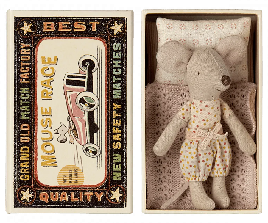 Maileg Little Sister Mouse in Matchbox 2024