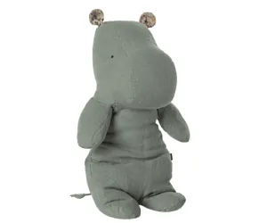 Maileg Medium Hippo Chinos Green