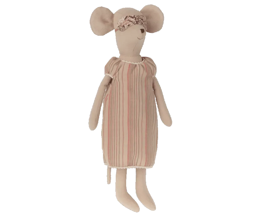 Maileg Medium Mouse in Night Gown