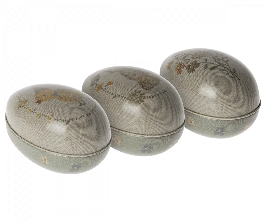 Maileg Metal Small Metal Easter Egg Choice of 3 Styles