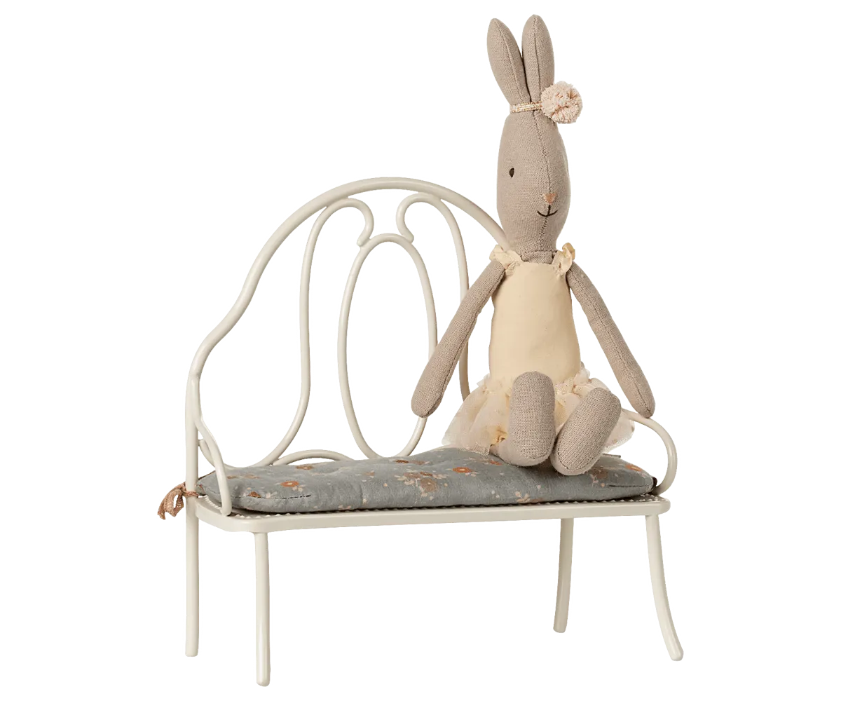 Maileg Metal Vintage Bench for Bunnies and Teddies SS25 PREORDER DUE JUNE