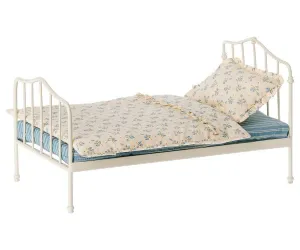Maileg Mini Blue Bed: BACK SOON