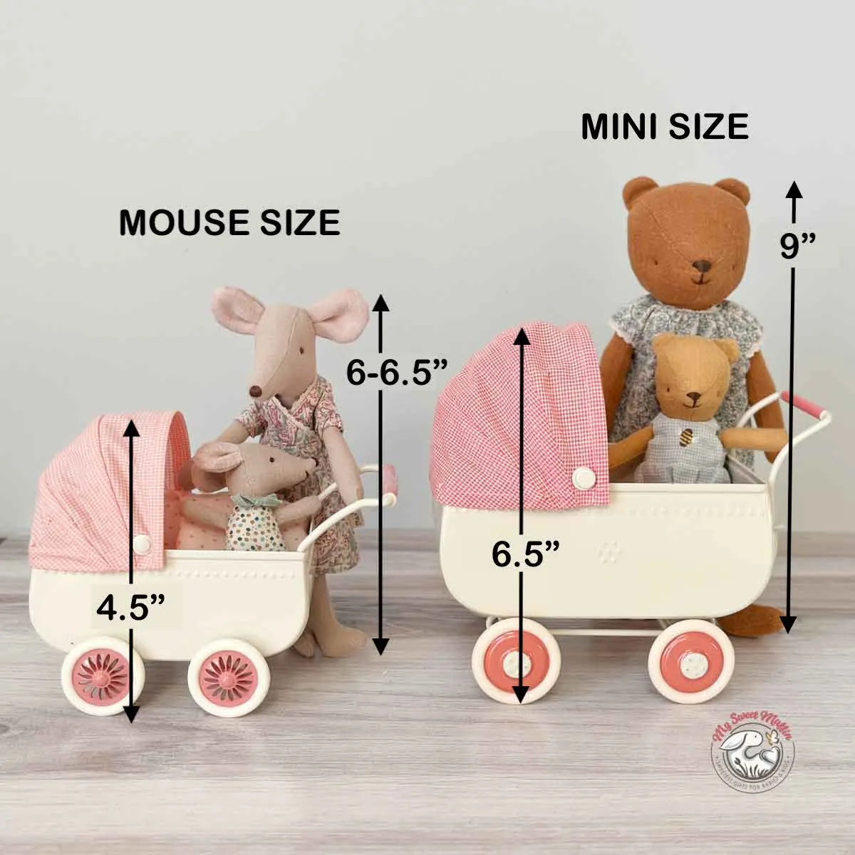 Maileg Mini Doll Pram