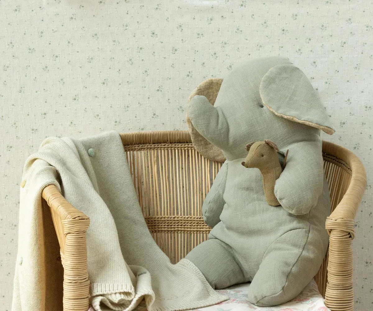Maileg Mouse Rattle Light Umber FW 2024 NEW ARRIVAL