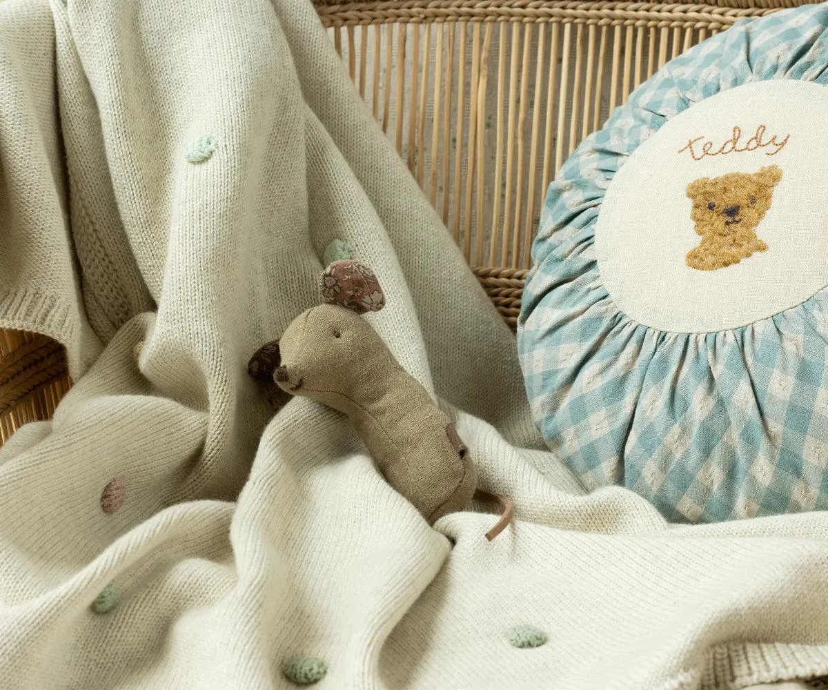 Maileg Mouse Rattle Light Umber FW 2024 NEW ARRIVAL