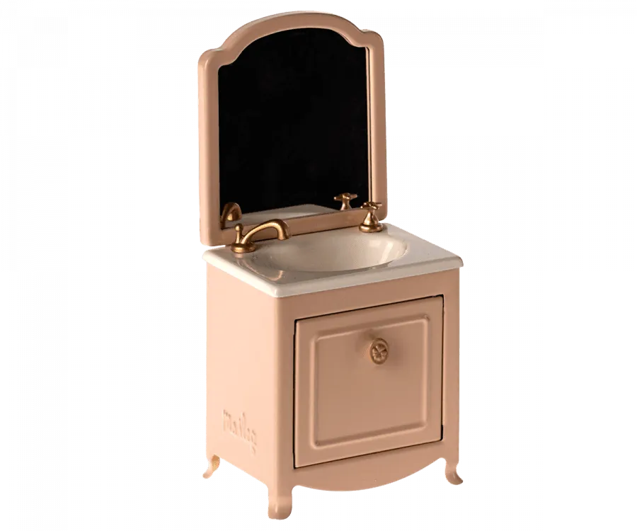 Maileg Mouse Sink Dresser with Mirror Powder: BACK IN STOCK