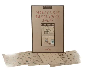 Maileg Mousehole Farmhouse Annexe Wallpaper SS25 PREORDER DUE MAY