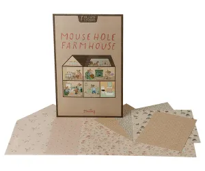 Maileg Mousehole Farmhouse Wallpaper SS25 PREORDER DUE MAY