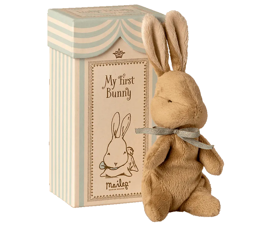Maileg My First Bunny: Plush Light Blue LAST TWO
