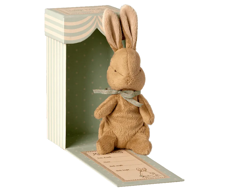 Maileg My First Bunny: Plush Light Blue LAST TWO