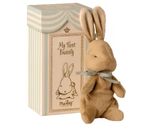 Maileg My First Bunny: Plush Light Blue LAST TWO