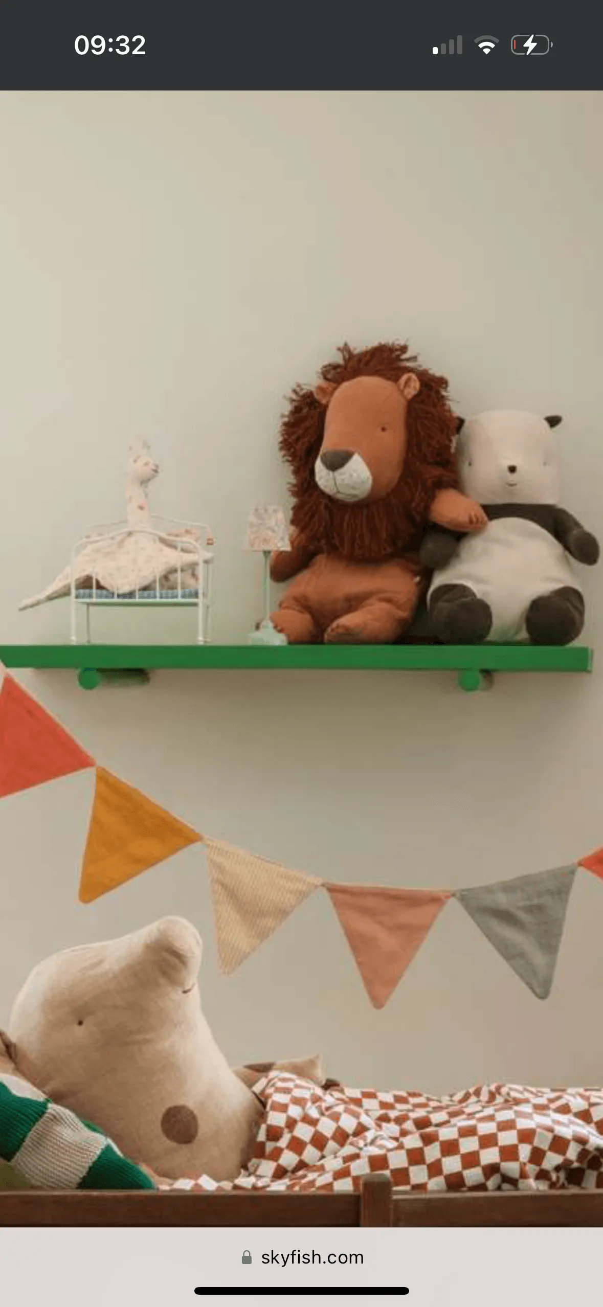 Maileg Noah's Friends Medium Panda: BACK IN STOCK